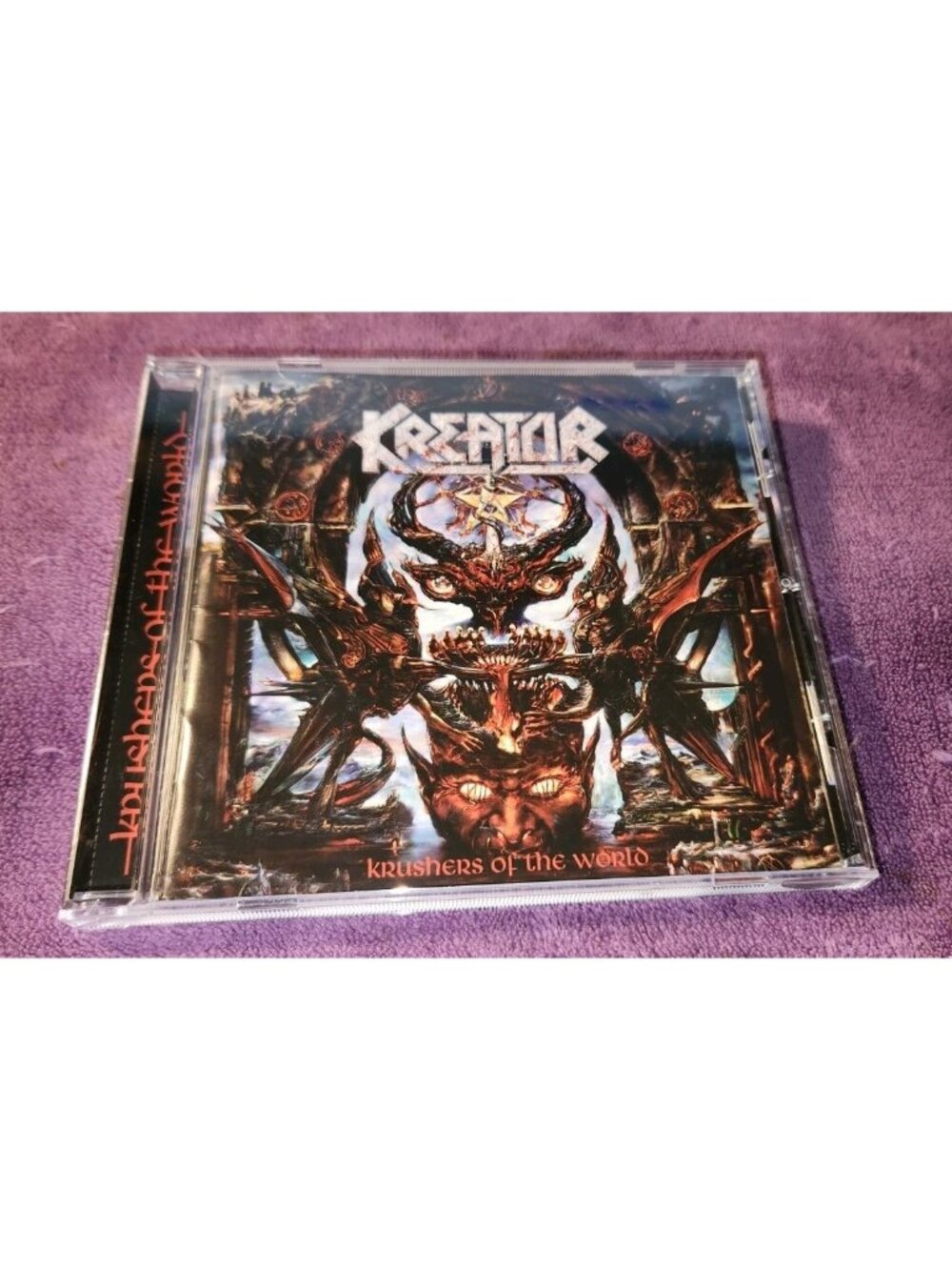 KREATOR cd KRUSHERS OF THE WORLD